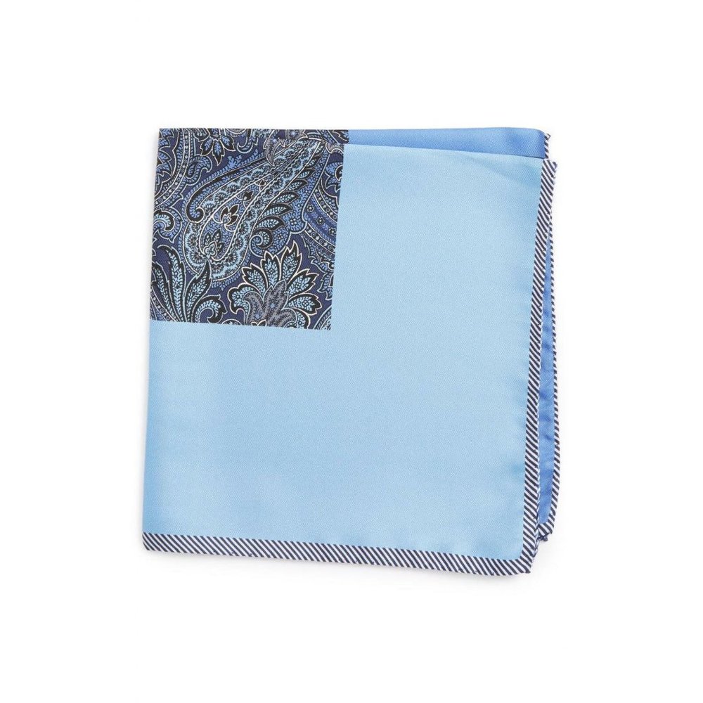 NEW Nordstrom Men's Five Panel Silk Pocket Square - Picture 2 of 6